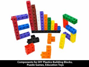 Components for DIY Plastics Building Blocks, Puzzle Games, Education Toys